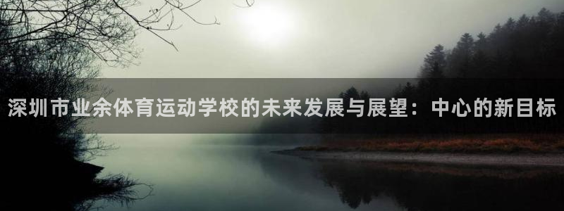 风动体育ios安装入口在哪：深圳市业余体育运动学校的未来发展与展望：中心的新目标
