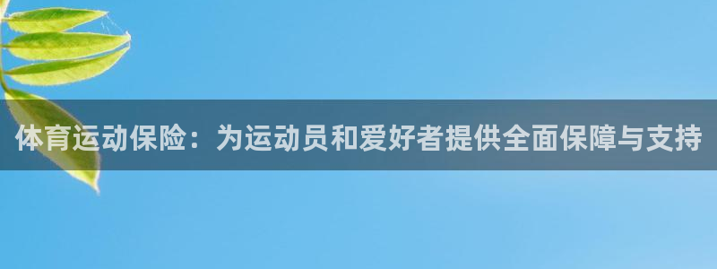 风动体育下载app：体育运动保险：为运动员和爱好者提供全面保障与支持